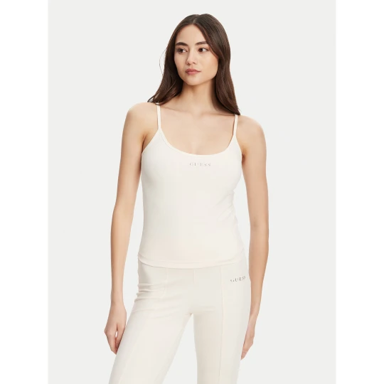 Foto del prodotto Guess Top V5RP09 KCD02 Écru Regular Fit Crema