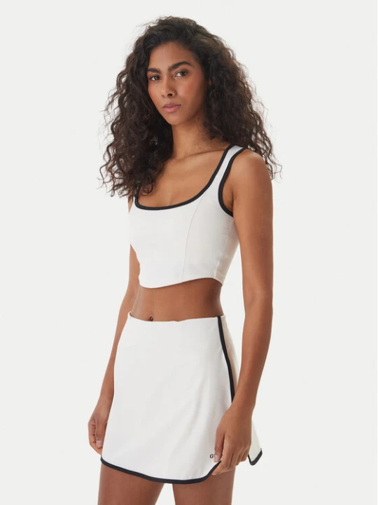 Foto del prodotto Guess Top V6GP09 K2999 Écru Slim Fit Crema