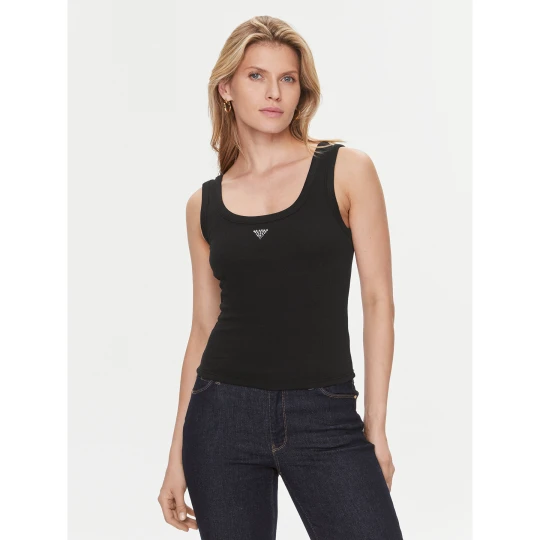 Foto del prodotto Guess Top W3YP68 KA0H1 Nero Regular Fit