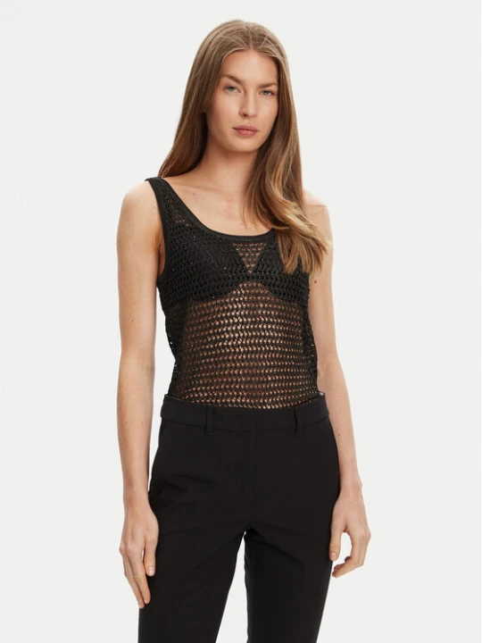 Foto del prodotto Guess Top W5YR29 Z37G0 Nero Regular Fit