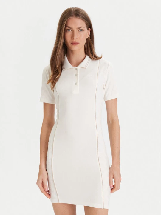 Foto del prodotto Guess Vestito di maglia V5YK00 KCX12 Écru Regular Fit Crema