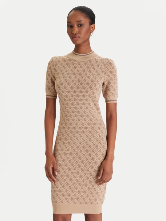 Foto del prodotto Guess Vestito di maglia W3YK39 Z37K0 Beige Slim Fit