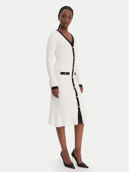 Foto del prodotto Guess Vestito di maglia W6RK38 Z3HP2 Bianco Regular Fit