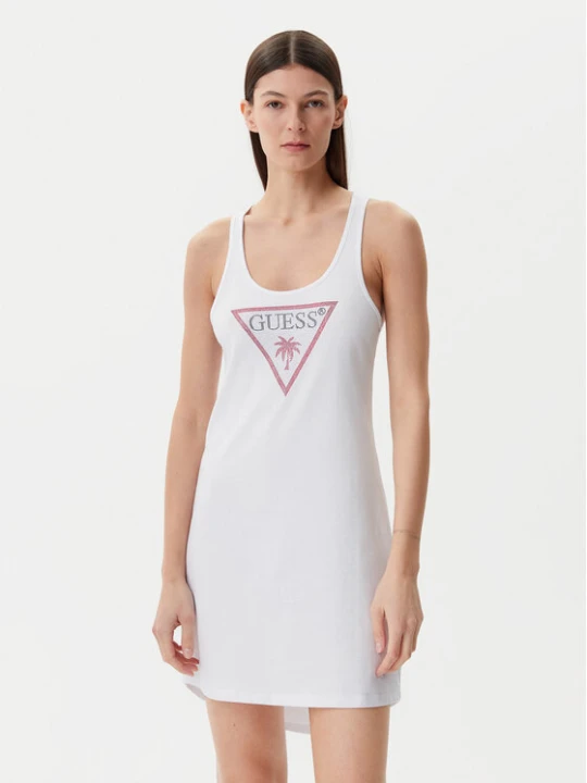 Foto del prodotto Guess Vestito estivo E5GP01 I3Z14 Bianco Regular Fit