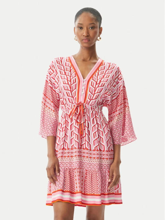 Foto del prodotto Hale Bob Vestito estivo Theia 62NT650A Rosso Relaxed Fit