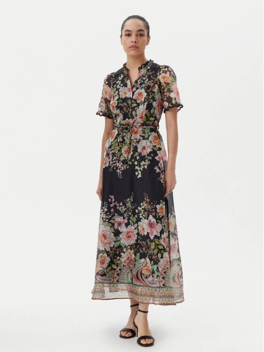 Foto del prodotto Hale Bob Vestito estivo with silk 4YPR654M Nero Regular Fit
