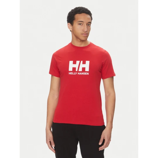 Foto del prodotto Helly Hansen T-shirt Logo 54596 Rosso Regular Fit