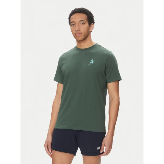 Foto del prodotto Helly Hansen T-shirt Shoreline 54601 Verde Regular Fit