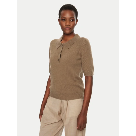 Foto del prodotto Herskind Polo Alberto 5417974 Marrone Regular Fit