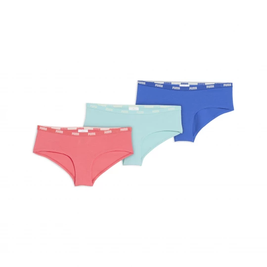 Foto del prodotto Hipster PUMA intimo donna in confezione da 3, Abbigliamento, Rosso czerwony