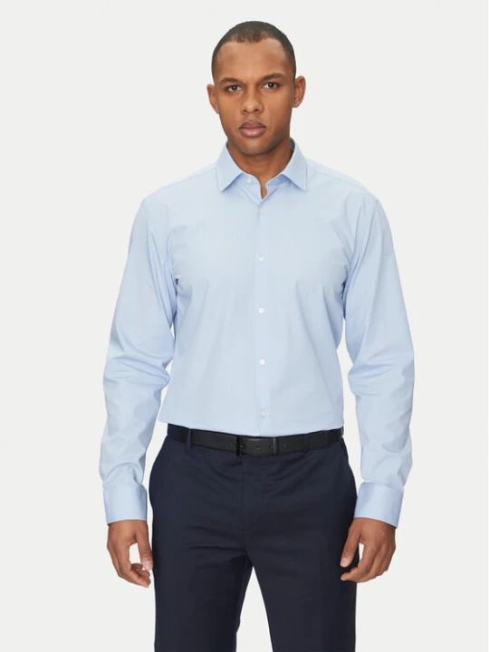 Foto del prodotto Hugo Camicia C-Jenno 50289499 Celeste Slim Fit
