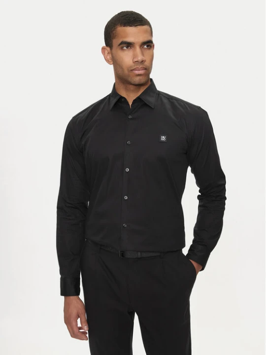 Foto del prodotto Hugo Camicia Ermo 50505315 Nero Slim Fit