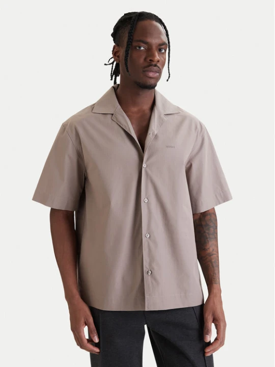 Foto del prodotto HUGO Camicia Espino 50560580 Beige Oversize