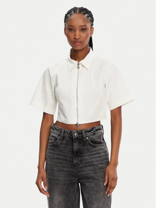 Foto del prodotto HUGO Camicia Evianne 50531546 Bianco Regular Fit