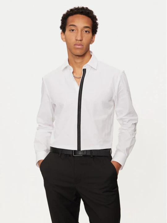 Foto del prodotto Hugo Camicia Keidi 50524849 Bianco Slim Fit