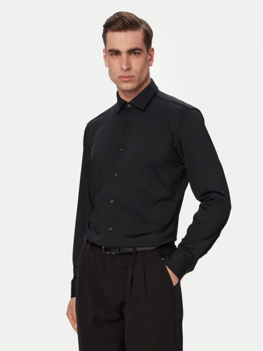Foto del prodotto HUGO Camicia Kenno 50481195 Nero Slim Fit