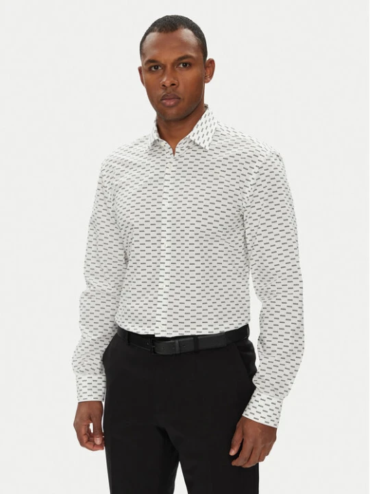 Foto del prodotto HUGO Camicia Kenno 50544929 Bianco Slim Fit