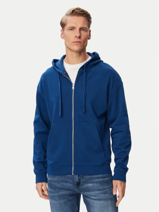 Foto del prodotto HUGO Felpa Dapozip 50548651 Blu Relaxed Fit