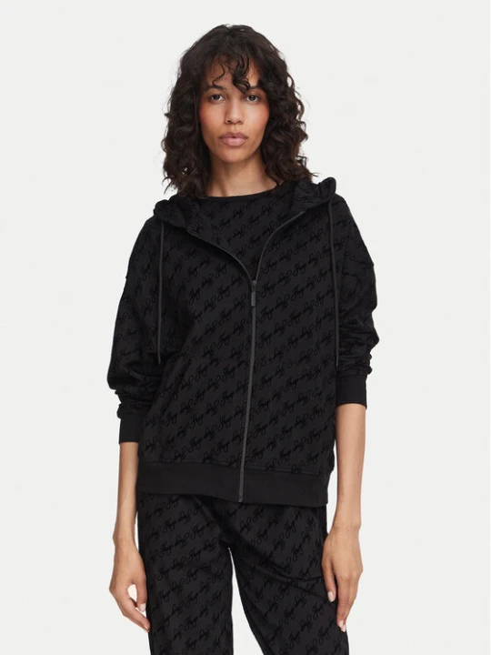 Foto del prodotto HUGO Felpa Flokky 50566669 Nero Relaxed Fit