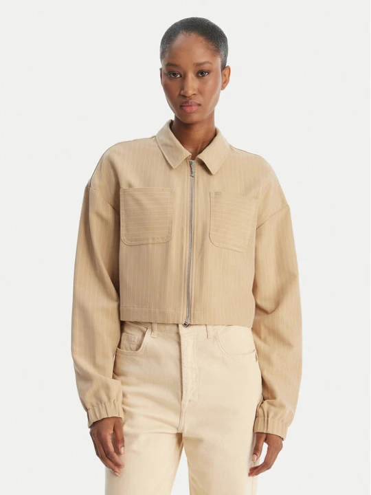 Foto del prodotto HUGO Giacca camicia Aribabi-1 B 50552372 Beige Oversize