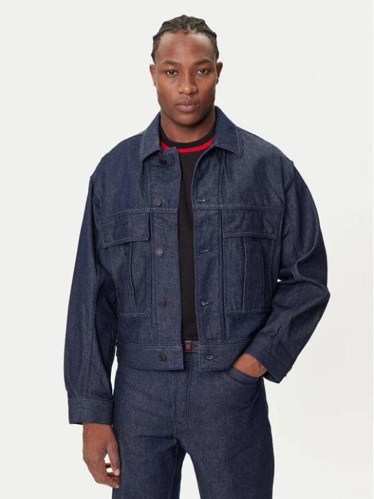 Foto del prodotto HUGO Giacca di jeans 50542915 Blu scuro Relaxed Fit