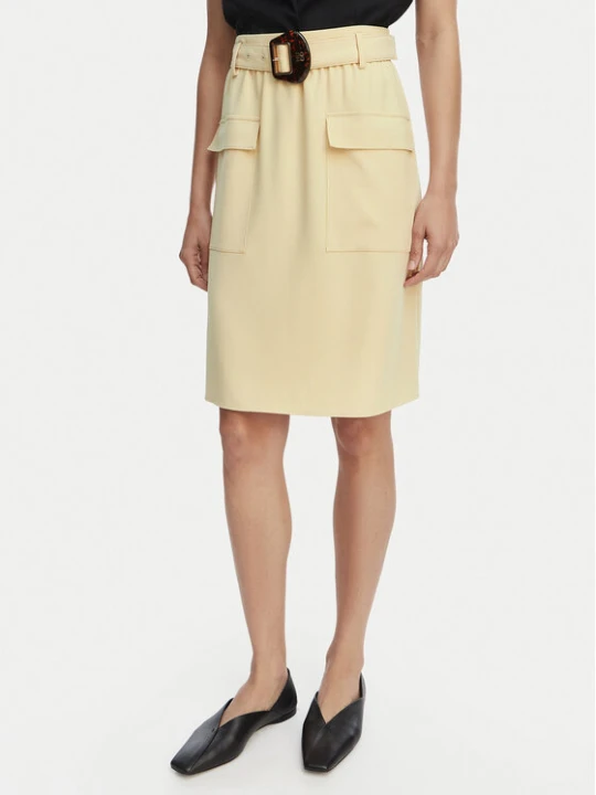 Foto del prodotto HUGO Gonna midi Randa 50559313 Beige chiaro Regular Fit