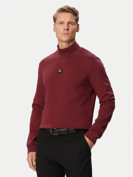 Foto del prodotto HUGO Longsleeve Derytur 50567967 Bordeaux Regular Fit