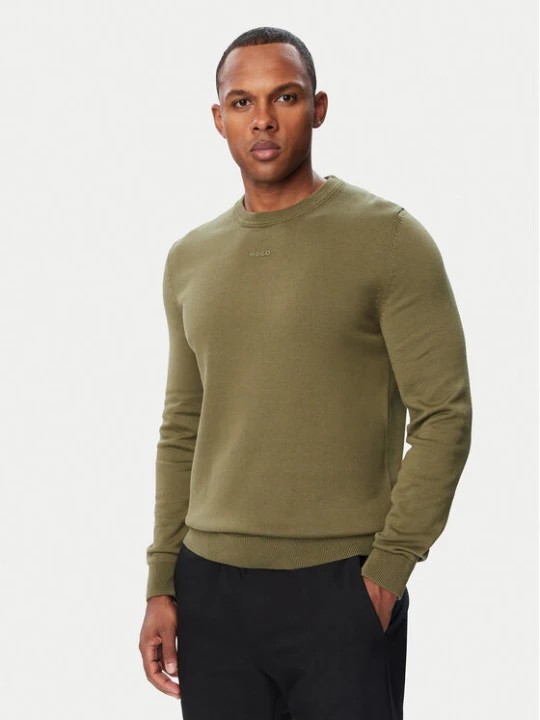 Foto del prodotto HUGO Maglione San Cassius-C2 50553588 Cachi Regular Fit