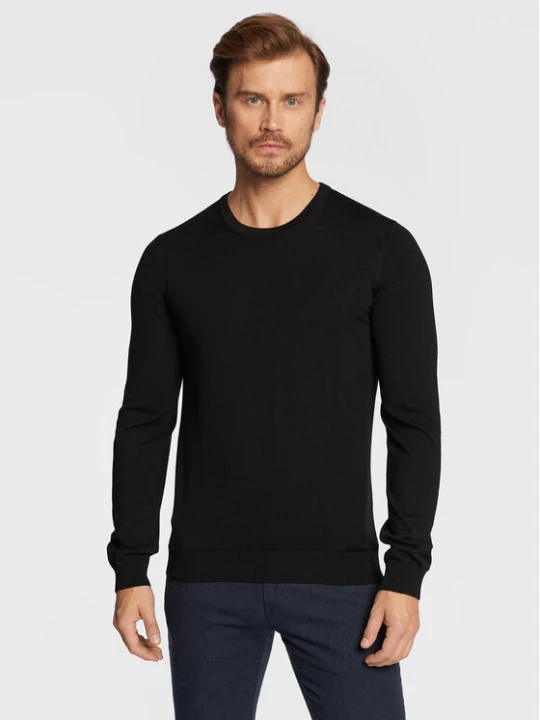 Foto del prodotto Hugo Maglione San Cedric-M1 50476832 Nero Slim Fit