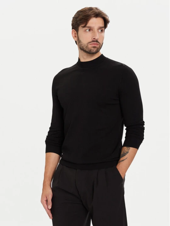 Foto del prodotto HUGO Maglione San Marc 50546856 Nero Slim Fit
