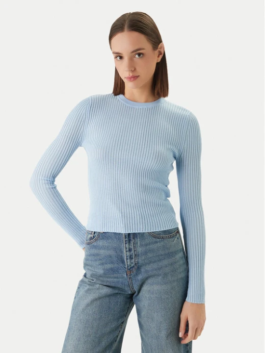 Foto del prodotto HUGO Maglione Somya_B 50554221 Celeste Slim Fit