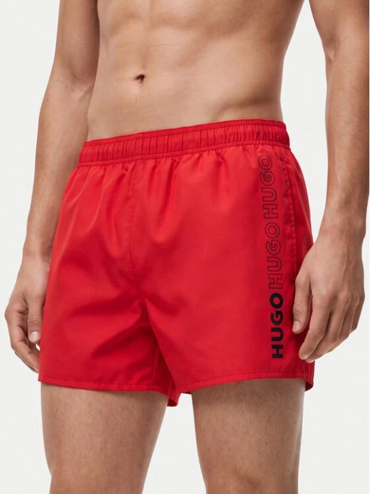 Foto del prodotto HUGO Pantaloncini da bagno Tiki 50561111 Rosso Regular Fit
