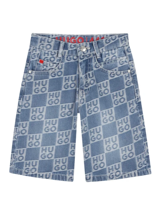 Foto del prodotto HUGO Pantaloncini di jeans G00996 S Blu Loose Fit