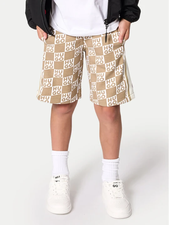 Foto del prodotto HUGO Pantaloncini sportivi G00999 D Beige Regular Fit