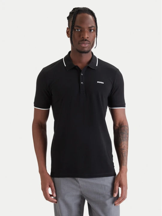 Foto del prodotto HUGO Polo Dinoso222 50467344 Nero Slim Fit