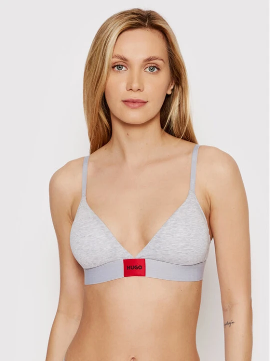 Foto del prodotto Hugo Reggiseno Bralette Triangle Red Label 50469647 Grigio