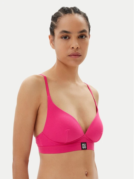 Foto del prodotto HUGO Reggiseno senza ferretto Triangle Padded Rib 50539983 Rosa