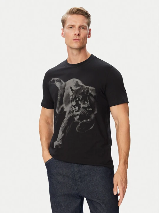 Foto del prodotto HUGO T-shirt Daffilo 50568689 Nero Regular Fit