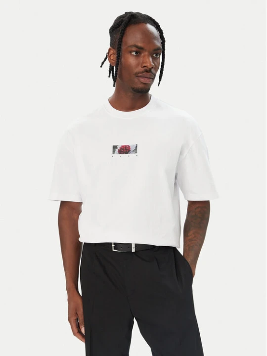 Foto del prodotto HUGO T-shirt Dakhil 50579723 Bianco Relaxed Fit