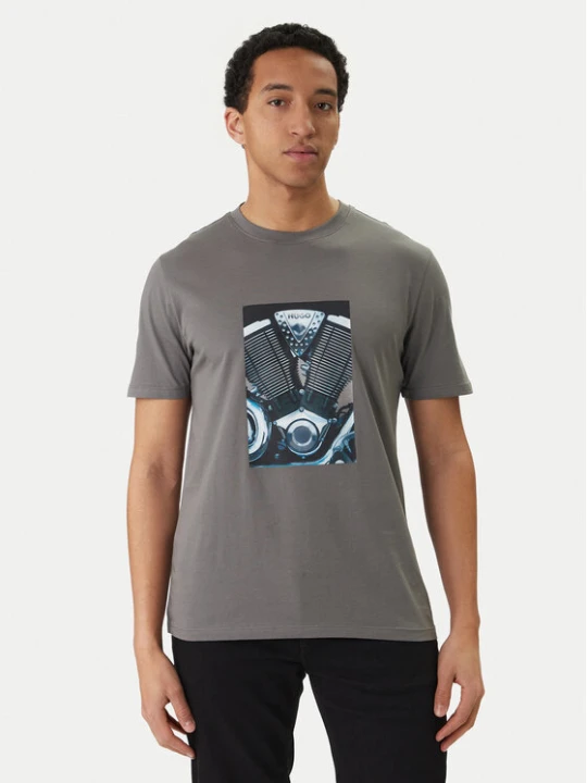 Foto del prodotto HUGO T-shirt Dostino 50557674 Grigio Regular Fit