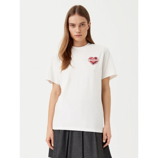 Foto del prodotto HUGO T-shirt Vintage 50534545 Bianco Boxy Fit