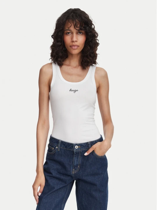 Foto del prodotto HUGO Top Damatank 50572293 Bianco Extra Slim Fit