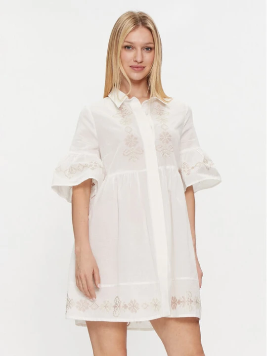 Foto del prodotto Iconique Vestito estivo Sandra IC24-015 Bianco Regular Fit