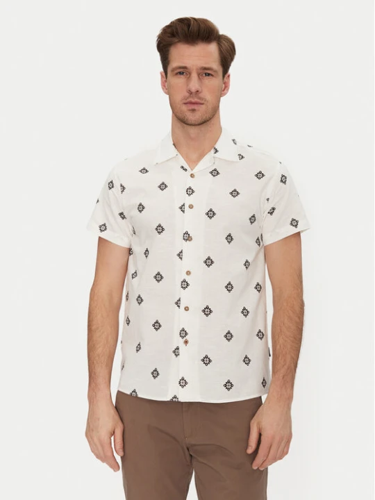 Foto del prodotto INDICODE Camicia Bolling 20-512 Bianco Regular Fit