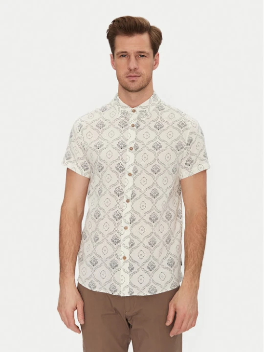 Foto del prodotto INDICODE Camicia Haiko 20-529 Beige Slim Fit