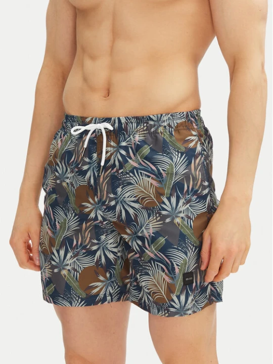 Foto del prodotto INDICODE Pantaloncini da bagno Insandrino 70-896 Blu scuro Regular Fit