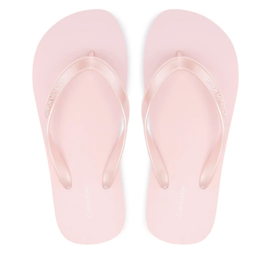 Foto del prodotto Infradito Calvin Klein Flip Flop Tpu Metallic HW0HW02956 Rosa chiaro