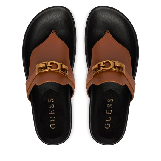 Foto del prodotto Infradito Guess FLJFRR LEA03 Marrone chiaro