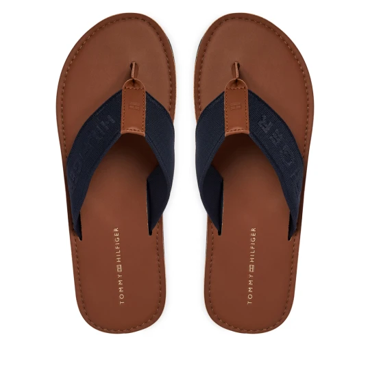 Foto del prodotto Infradito Tommy Hilfiger Jacquard Logo FM0FM05808 Blu scuro