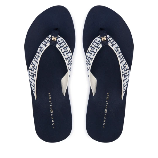 Foto del prodotto Infradito Tommy Hilfiger Mono Wedge Summer Sandal FW0FW09696 Blu scuro